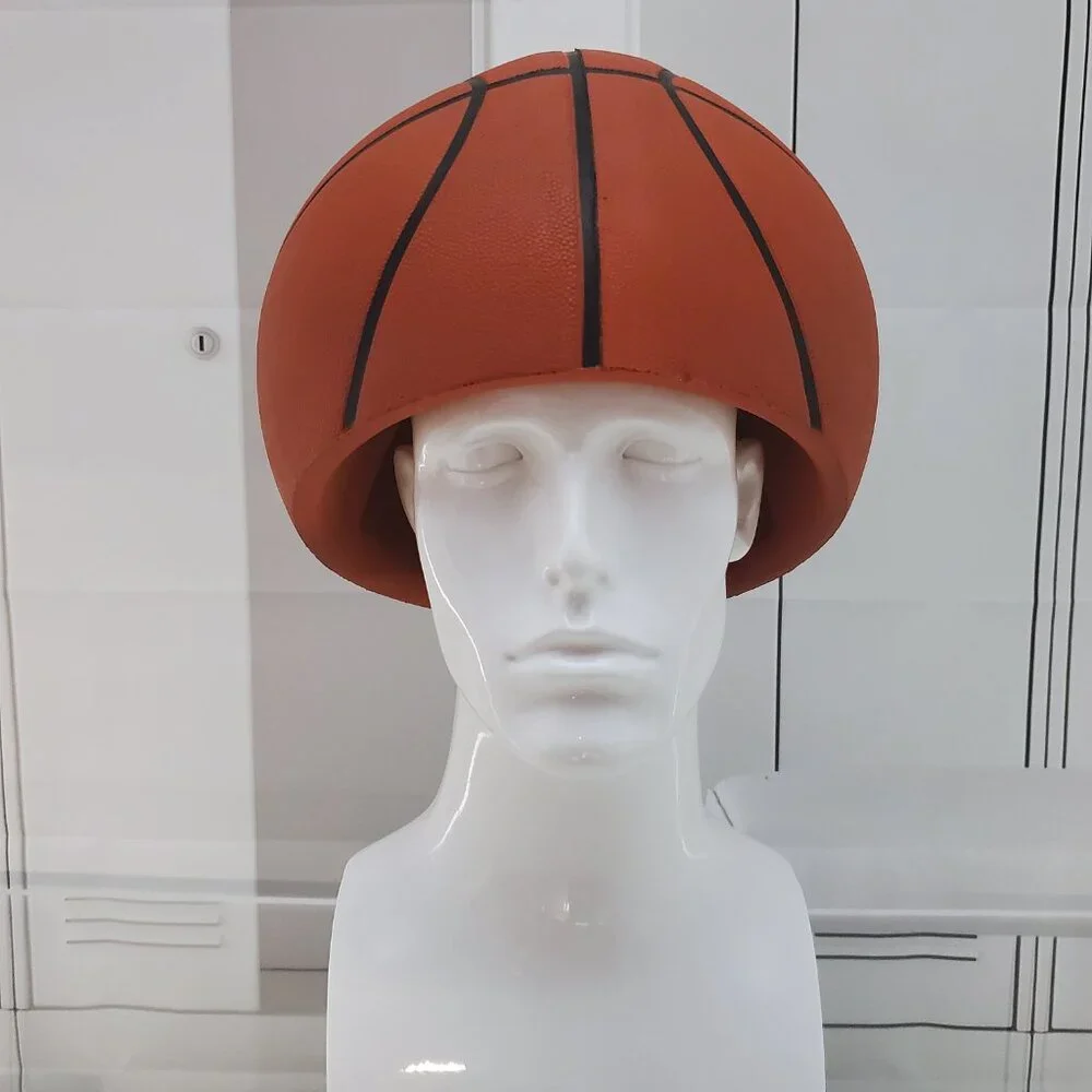 Foam Wig Basketball Costume Hair Cosplay Headpiece Costumes Toy Quest 2005